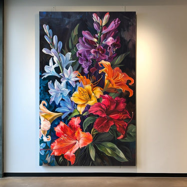 Peinture Huile Fleurs